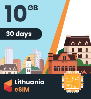 Lithuania eSIM: 10GB - 30 Days