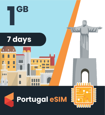 Portugal eSIM: 1GB - 7 Days