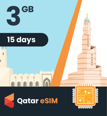 Qatar eSIM: 3GB - 15 Days