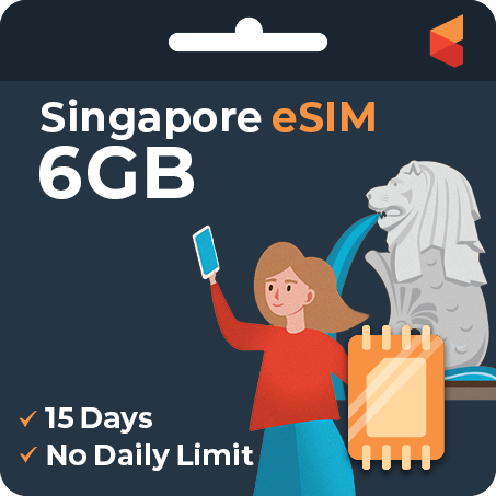 [eSIM] Singapore Data eSIM (6GB - 15 Days)
