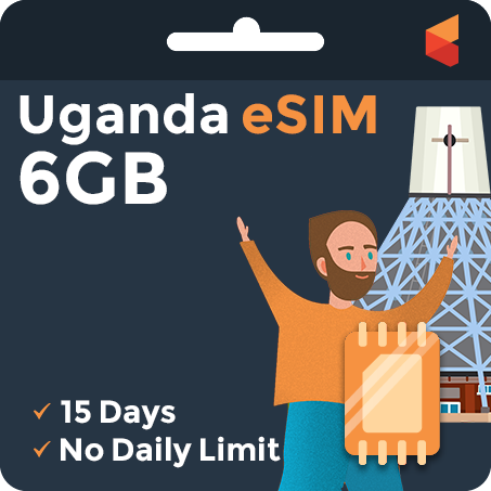[eSIM] Uganda Data eSIM (6GB - 15 Days)